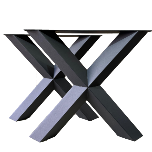 pata de mesas comedor de hierro pintada - X diamante 10x10