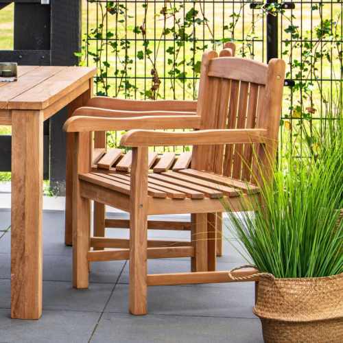 Silla de Madera de Teca EXTERIOR Birmingham